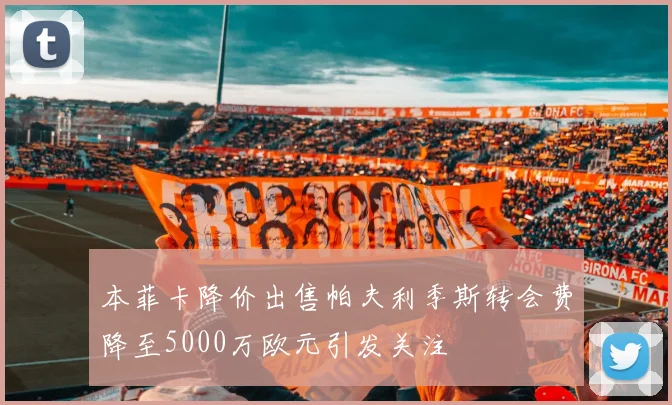 本菲卡降价出售帕夫利季斯转会费降至5000万欧元引发关注